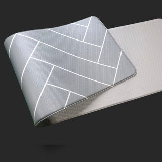 양면 국산 주방매트 pvc 다용도 매트 세트 중형 대형 특대형 초특대형 싱크대 발매트 욕실 현관 부엌 키친 125 150 롱 180 북유럽 형 방수 싱크대 바닥 쿠션 원빈산업, 1 (양면)다크헤링+그레이, 1개