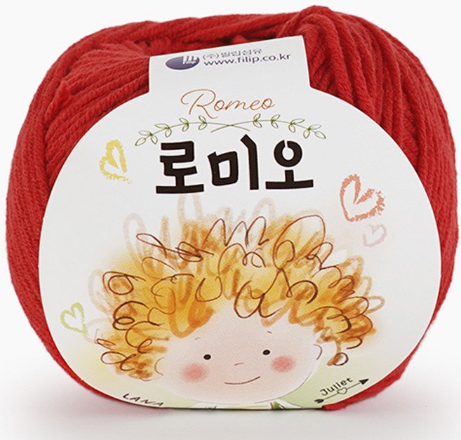 쎄비 로미오 뜨개실, 30주황빛빨강, 1개