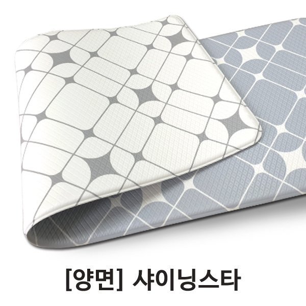 리꾸 북유럽 감성 주방매트, 샤이닝스타, 1개 상세 이미지 1