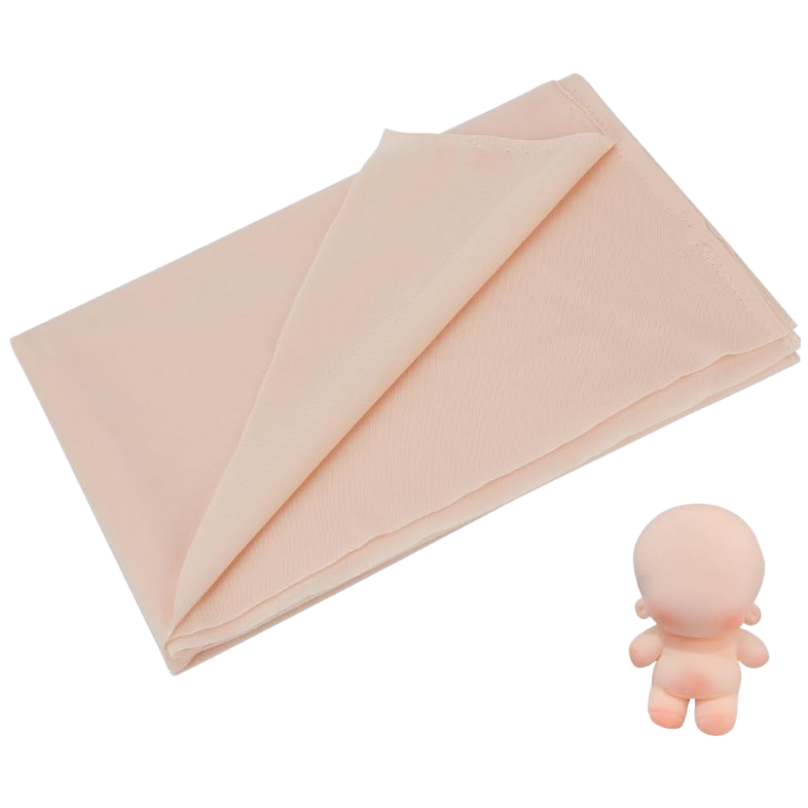 인형 피부 원단 폴리에스터 앤티크 화이트 봉제인형 옷 재료 수예 DIY 인형 옷 만들기 패브릭 폭 1500mm 두께 0.5mm, 1개할인· 18:16:1 상세 이미지 1