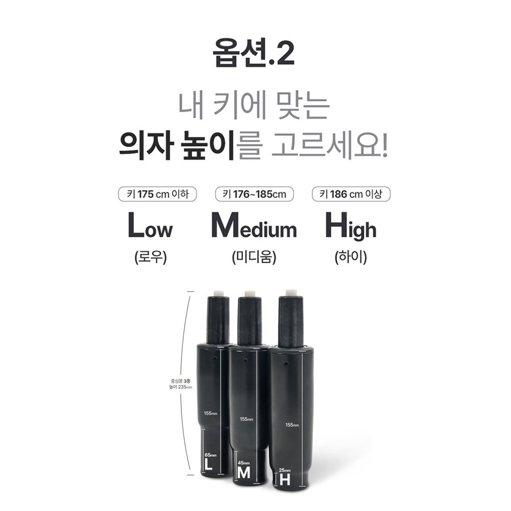 마이사이즈체어 게이밍 컴퓨터 사무용 사무실 중역 PC방 편한 공부 책상 메쉬 의자 M900MQ 2.0, L (로우 : 키 175cm 이하) 상세 이미지 1