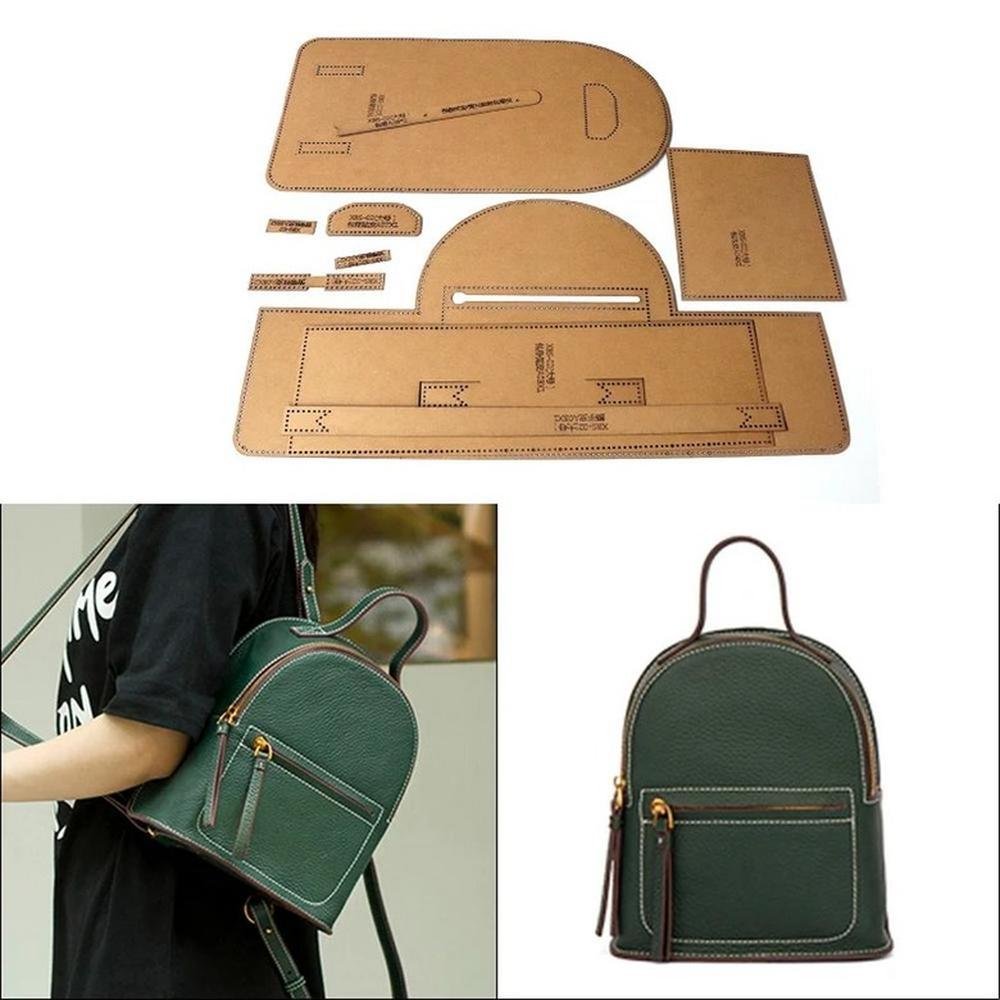 바느질 패턴 가죽 백팩 크래프트 종이 템플릿 공예, 1. XBS-02 S, 1개 상세 이미지 1