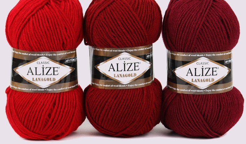 alize 엘리제 마마니트 라나골드 뜨개실, 와인, 1개쿠폰할인 상세 이미지 1