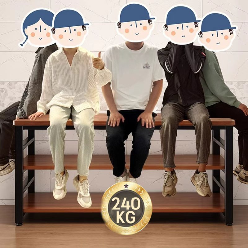 Seekfun 업그레이드 주방 수납장 하중240kg 3단 테이블 튼튼한 와이드 수납 선반 식탁 렌지대 작업용, 화이트/Whtie할인 상세 이미지 1