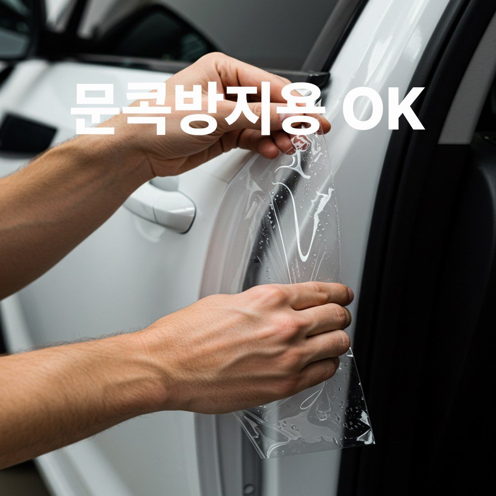 홈스킨 테이블매트 식탁매트 초강력 보호 필름 엘라스틴 TPU, 투명, 1개, 대형(132 x 100 cm)할인 상세 이미지 2