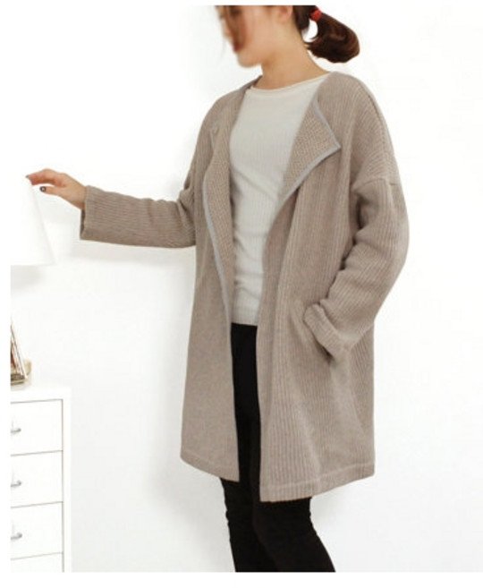 패션스타트 패턴인 P383 Cardigan 여성 가디건 옷 패턴 도안 옷본 여성복, 1개, 혼합